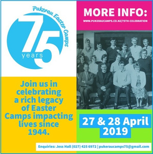 Pukerau Easter Camp 75th Celebration